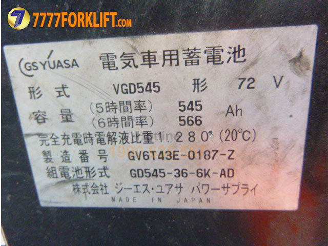 KOMATSU Electric Forklift FB30-11
