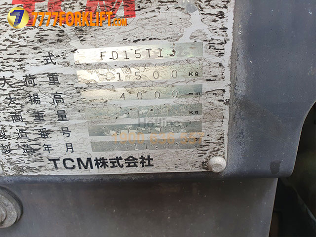 TCM diesel forklift FD15T13